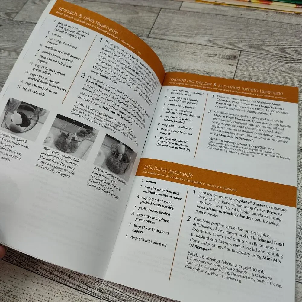 Pampered Chef Seasons‎ Best Cookbook 2011 Booklet Fall/Winter Edition Recipes